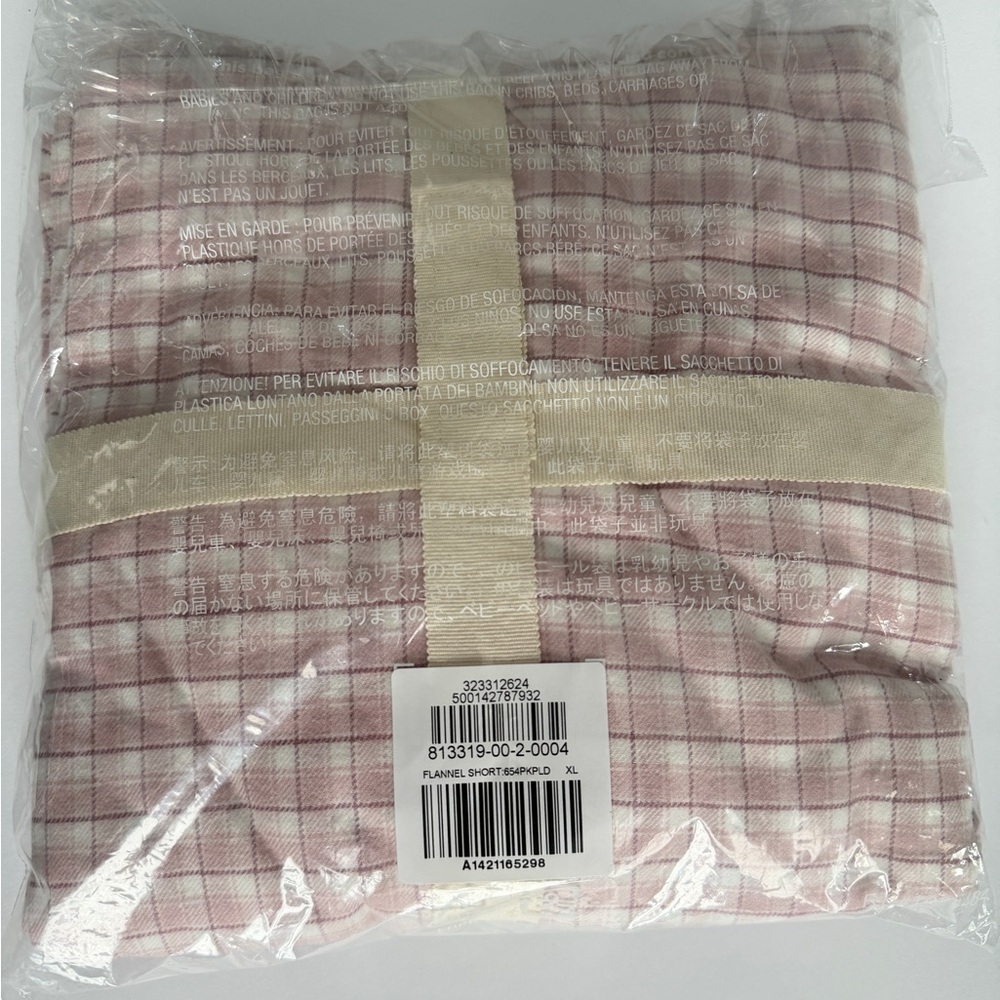 Gap Softest Flannel PJ Set NWT Women’s Size XL - Picture 3 of 3